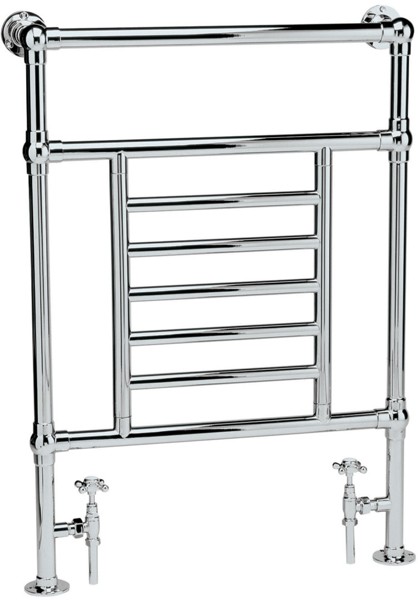 Princess heated towel rail (chrome). 660x940mm. 1579 BTU technical image