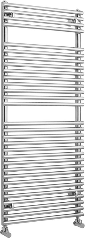 502 heated towel rail (chrome). 500x1200mm. 1850 BTU. technical image