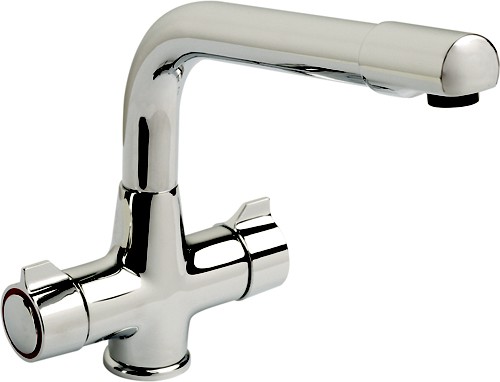 Cruciform  sink mixer technical image