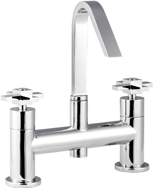Bath Filler Tap With Swivel Spout. technical image