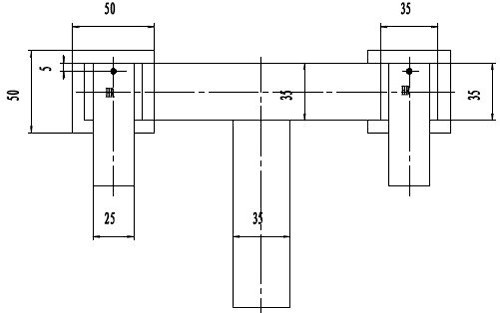 Bath Filler Tap (Chrome). technical image