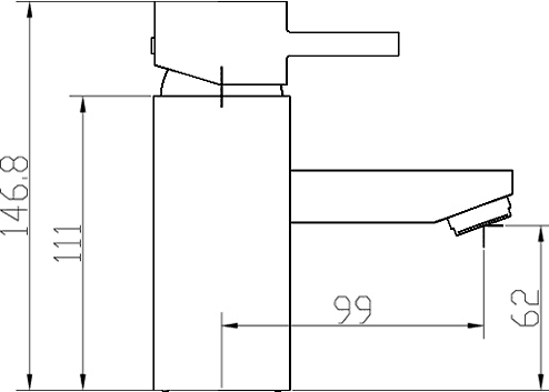 Basin & Bath Shower Mixer Tap Set (Free Shower Kit). technical image