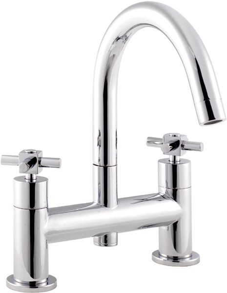 Bath Filler Tap With Swivel Spout. technical image