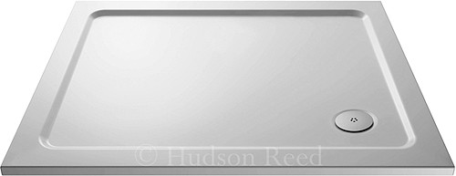Low Profile Rectangular Shower Tray. 900x760x40mm. technical image