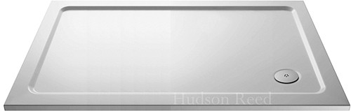 Low Profile Rectangular Shower Tray. 1100x800x40mm. technical image