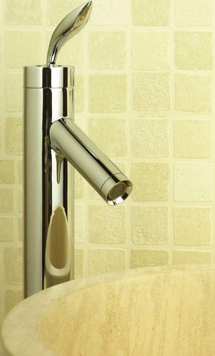 Single lever high rise mixer. technical image