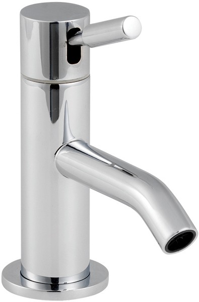 Lever mono basin mixer with pop up waste. technical image