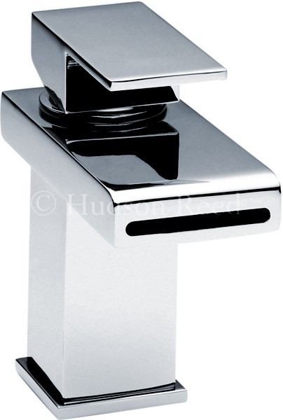 Waterfall Basin Tap (Chrome). technical image