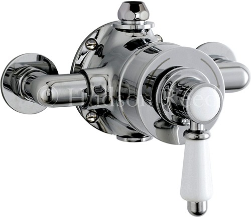 Exposed Thermostatic Shower Valve (TMV3). technical image