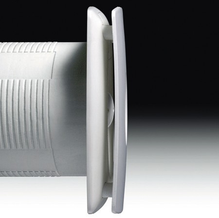 Timer Extractor Fan. 120mm (Stainless Steel). technical image