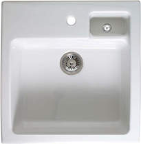 Astracast Sink Canterbury 1.5 bowl sit-in ceramic kitchen sink