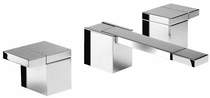 Bristan G-Type 3 Tap Hole Basin Mixer Tap With Pop Up Waste (Chrome).
