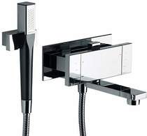 Damixa G-Type Wall Mounted Bath Shower Mixer Tap With Shower Kit.