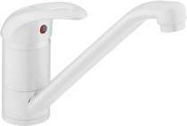 White & Coloured Kitchen Taps