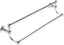 Bristan 1901 Double 24" Towel Rail, Chrome Plated.