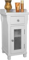 Baumhaus Hampton Bathroom Storage Cabinet (White). Size 770x365mm.