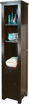 Baumhaus Kudos Tall Bathroom Storage Cabinet (Ash). Size 1730x380mm.