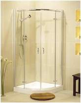 Image Allure 1000mm quadrant shower enclosure, hinged doors.