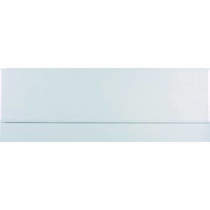 Woodlands 1500mm Side Bath Panel (Wooden, Gloss White)