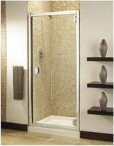 Image Ultra 760mm hinged shower enclosure door.