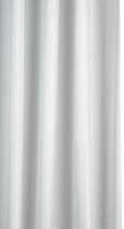 Croydex Textile Pro Shower Curtain & Rings (White, 2000x2000 mm).
