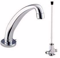 Deva Commercial Preset Non-Concussive Knee Operated Tap Unit.