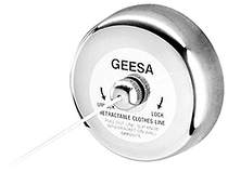 Geesa Hotel Extendable Bathroom Clothes Line.