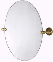 Vado Tournament Swivel Mirror. 400x500mm (Gold).