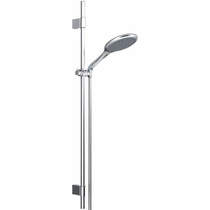 Grohe Rainshower Solo Slide Rail Kit, Eco Button Shower Handset & Hose.