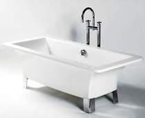 Hydra Majestic 1700 Square modern freestanding bath.