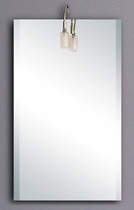 Hudson Reed Shanon illuminated bathroom mirror.  Size 500x800mm.