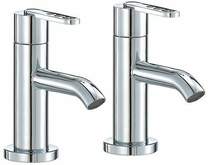 Mayfair Zoom Basin Taps (Pair, Chrome).