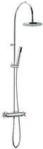 Mayfair Series X Thermostatic Shower Set With Valve, Riser & Head.