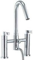 Mayfair Stic Bath Shower Mixer Tap With Shower Kit (High Spout).