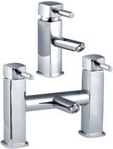 Premier Series C Basin & Bath Filler Tap Set (Chrome).