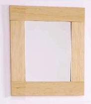 daVinci Maple bathroom mirror. Size 400x450mm.