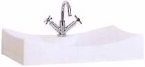 Shires Rectangular Tsunami Free-Standing Basin with 1 Tap Hole.