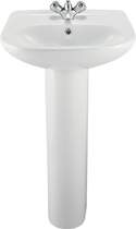 Solari 1 Tap Hole Basin and Pedestal.