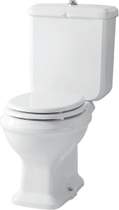 Arcade Toilet With Seat, Push Flush Cistern And Fittings.