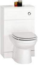 daVinci Monte Carlo complete back to wall toilet set in white.