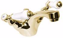 Ultra Bloomsbury Mono basin mixer tap (Antique Gold, Special Order)