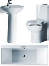 Modern Bathroom Suites (With Bath)