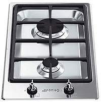 Smeg Gas Hobs Exclusive Studio Line Low Profile 2 Burner Gas Hob. 310mm.