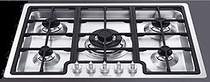 Smeg Gas Hobs Linear Flush Fit 5 Burner Gas Hob. 720mm.