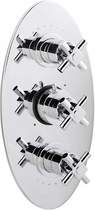 Ultra Titan Triple concealed thermostatic shower valve