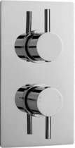 Home Of Ultra Quest Twin Concealed Thermostatic Shower Valve (Chrome).
