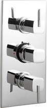 Ultra Rialto 3/4" Triple Concealed Thermostatic Shower Valve.