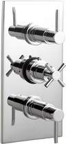 Ultra Pixie 3/4" Triple Concealed Thermostatic Shower Valve.