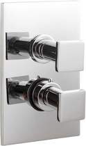 Ultra Milo 3/4" Twin Concealed Shower Valve With Diverter.
