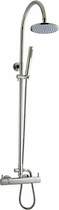 Hudson Reed Bar Shower Thermostatic Bar Shower Valve & Eternity Riser Set.